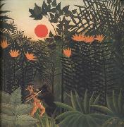 Henri Rousseau Exotic Landscape Spain oil painting artist